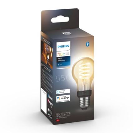 LED Лампочка з регулюванням яскравості Philips Hue WHITE AMBIANCE A60 E27/7W/230V 2200-4500K