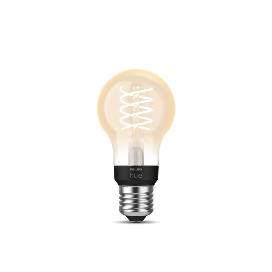 LED лампочка з регулюванням яскравості Philips Hue WHITE FILAMENT A60 E27/7W/230V 2100K