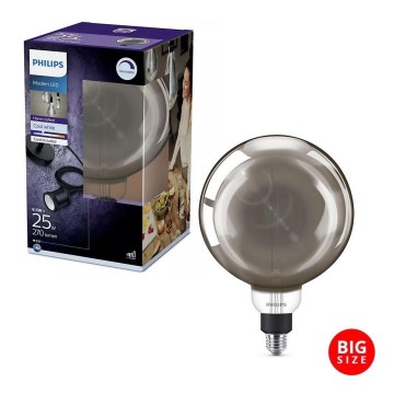 LED лампочка з регулюванням яскравості SMOKY VINTAGE Philips E27/6,5W/230V 4000K
