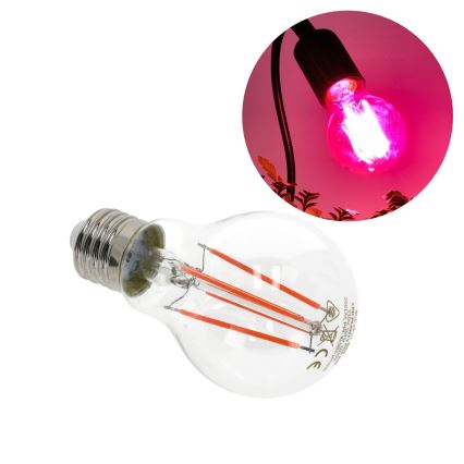 LED Лампочка для вирощування рослин VITABLOOM E27/8W/230V 1200K - Brilagi