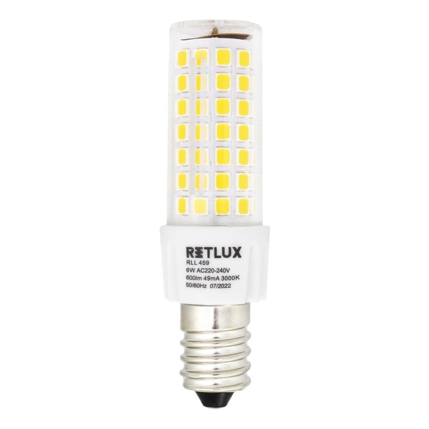 LED Лампочка для витяжки E14/6W/230V 3000K