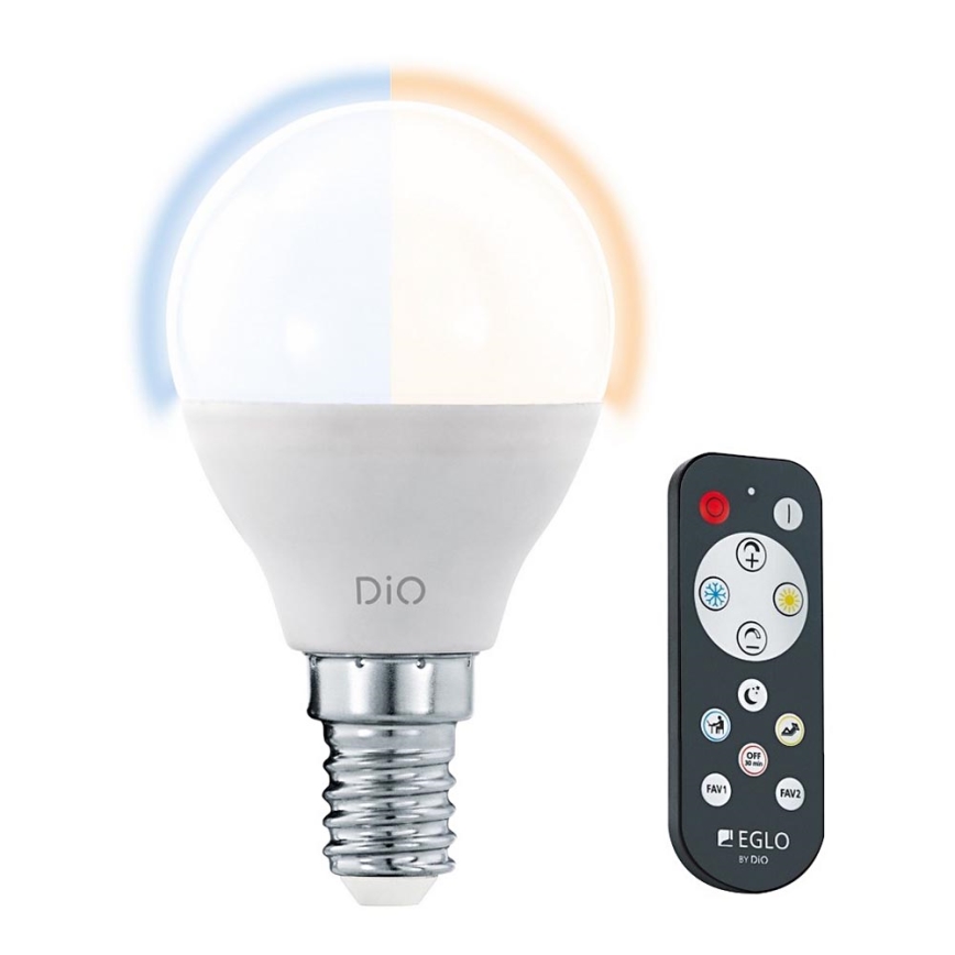 LED Лампочка E14/5W/230V 2700K-6500K + ДК - Eglo