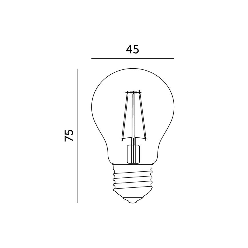 LED Лампочка E27/1,3W/230V 3000K