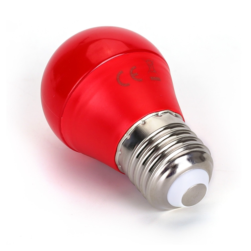 LED Лампочка G45 E27/4W/230V червоний - Aigostar