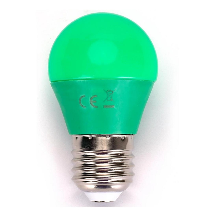 LED Лампочка G45 E27/4W/230V зелений - Aigostar
