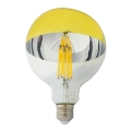 LED лампочка із дзеркальною сферичною колбою DECOR MIRROR G125 E27/12W/230V 4200K золотий