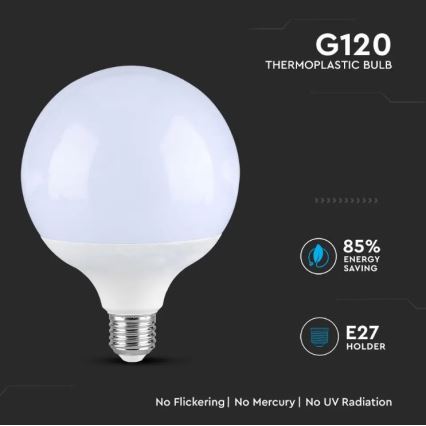 LED Лампочка SAMSUNG CHIP G120 E27/18W/230V 6400K