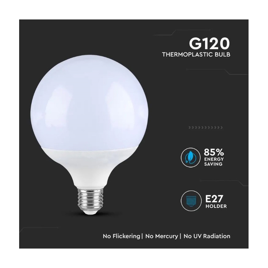 LED Лампочка SAMSUNG CHIP G120 E27/18W/230V 6400K