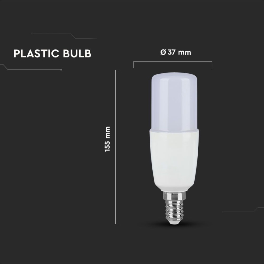 LED Лампочка SAMSUNG CHIP T37 E14/7,5W/230V 6400K