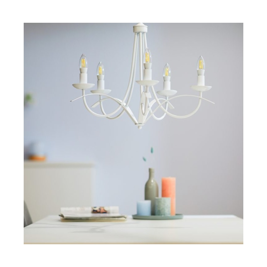 LED лампочка з регулюванням яскравості FILAMENT C35 E14/4,9W/230V 2700-6500K CRI 90 Wi-Fi – WiZ