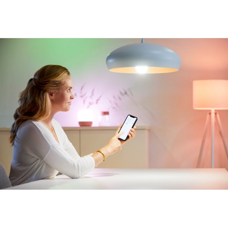 LED лампочка з регулюванням яскравості FILAMENT C35 E14/4,9W/230V 2700-6500K CRI 90 Wi-Fi – WiZ