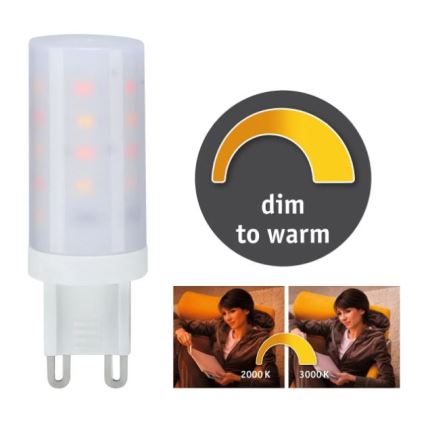 LED лампочка з регулюванням яскравості G9/4W/230V 2000-3000K - Paulmann 28819