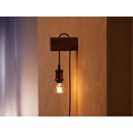 LED лампочка з регулюванням яскравості Philips Hue WHITE FILAMENT A60 E27/7W/230V 2100K