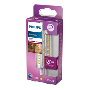 LED Лампочка з регулюванням яскравості Philips R7s/14W/230V 3000K 118 мм