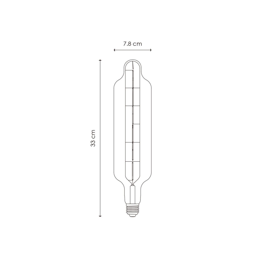 LED лампочка з регулюванням яскравості VINTAGE EDISON E27/5W/230V 3000K