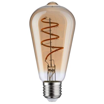 LED лампочка з регулюванням яскравості VINTAGE ST64 E27/5W/230V 1800K - Paulmann 28953