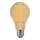 LED Лампочка CLASIC AMBER A60 E27/10W/230V 2200K - Brilagi