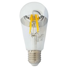 LED Лампочка DECOR MIRROR ST64 E27/8W/230V срібний 4200K