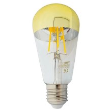 LED Лампочка DECOR MIRROR ST64 E27/8W/230V золотий 4200K