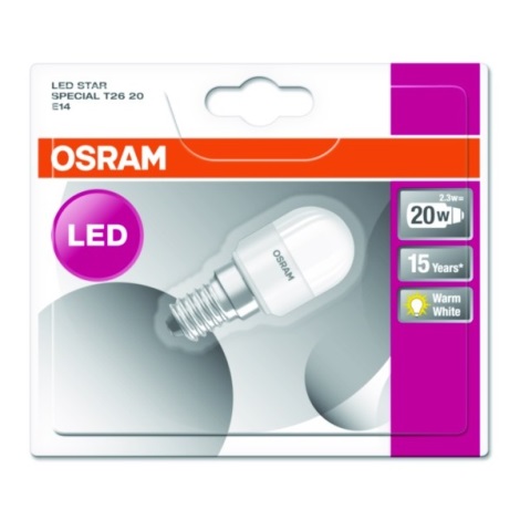 LED Лампочка до  холодильника STAR E14/2,3W/230V 2700K - Osram