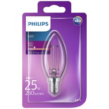 LED лампочка Philips VINTAGE E14/2W/230V 2700K