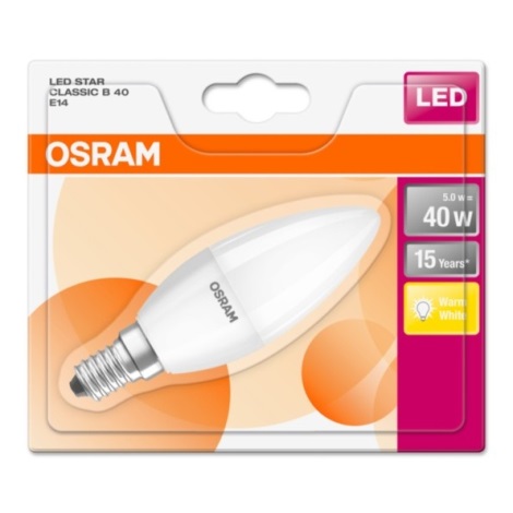 LED Лампочка STAR E14/5W/230V 2700K - Osram