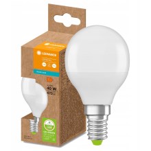 LED Лампочка з переробленого пластику P45 E14/4,9W/230V 4000K - Ledvance