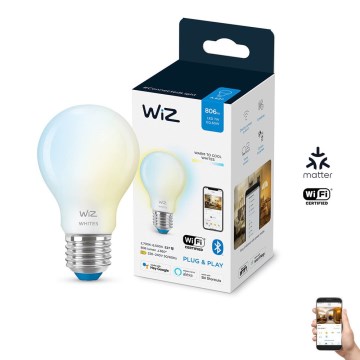 LED лампочка з регулюванням яскравості A60 E27/7W/230V 2700-6500K CRI 90 Wi-Fi – WiZ