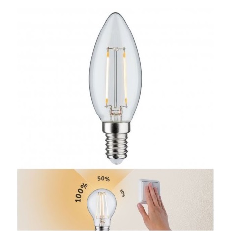 LED Лампочка з регулюванням яскравості E14/2,5W/230V 2700K - Paulmann 28572