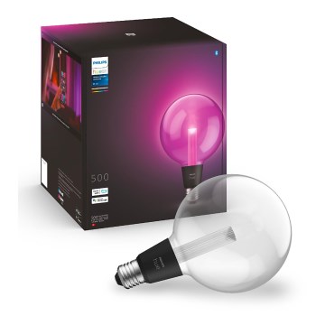 LED лампочка з регулюванням яскравості Philips Hue White And Color Ambiance G125 E27/6,5W/230V 2000-6500K