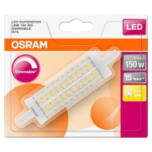 LED лампочка з регулюванням яскравості R7s/17,5W/230V 2700K - Osram 118 мм