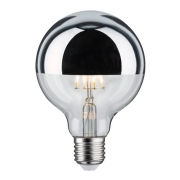 LED Лампочка з регулюванням яскравості та дзеркальною сферичною колбою GLOBE E27/6,5W/230V - Paulmann 28673