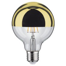 LED лампочка з регулюванням яскравості та дзеркальною сферичною колбою GLOBE G95 E27/6,5W/230V 2700K золотий - Paulmann 28675