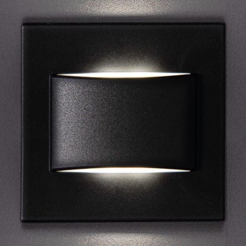 LED лестничный светильник ERINUS LED/1,5W/12V 3000K черный
