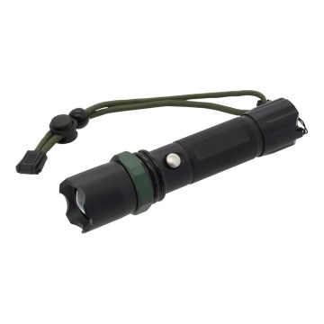 LED Ліхтар LED/3W/3xAAA IP44 чорний