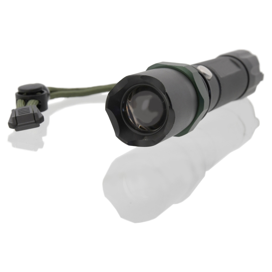 LED Ліхтар LED/3W/3xAAA IP44 чорний