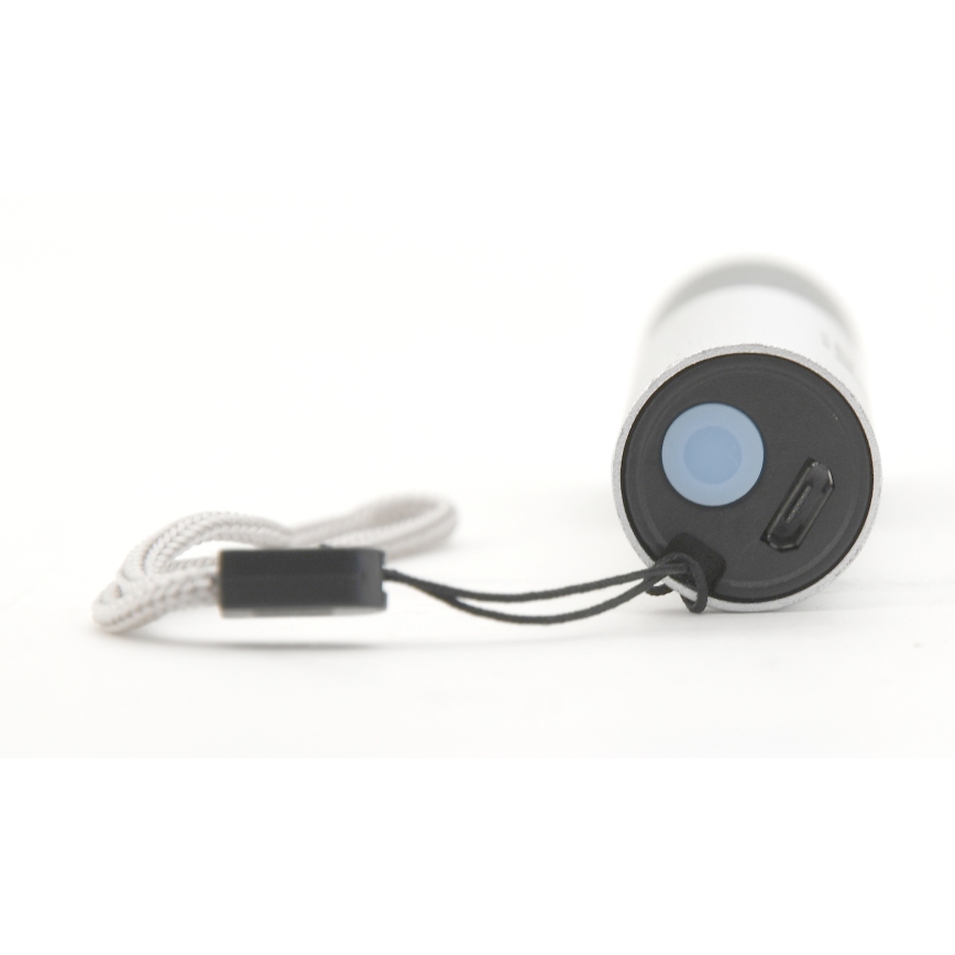 LED Ліхтар LED/400mAh білий/сірий