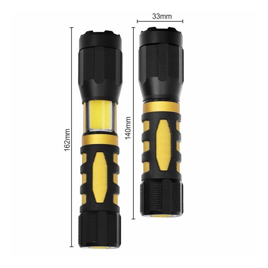 LED ліхтар LED/5W/3xAAA