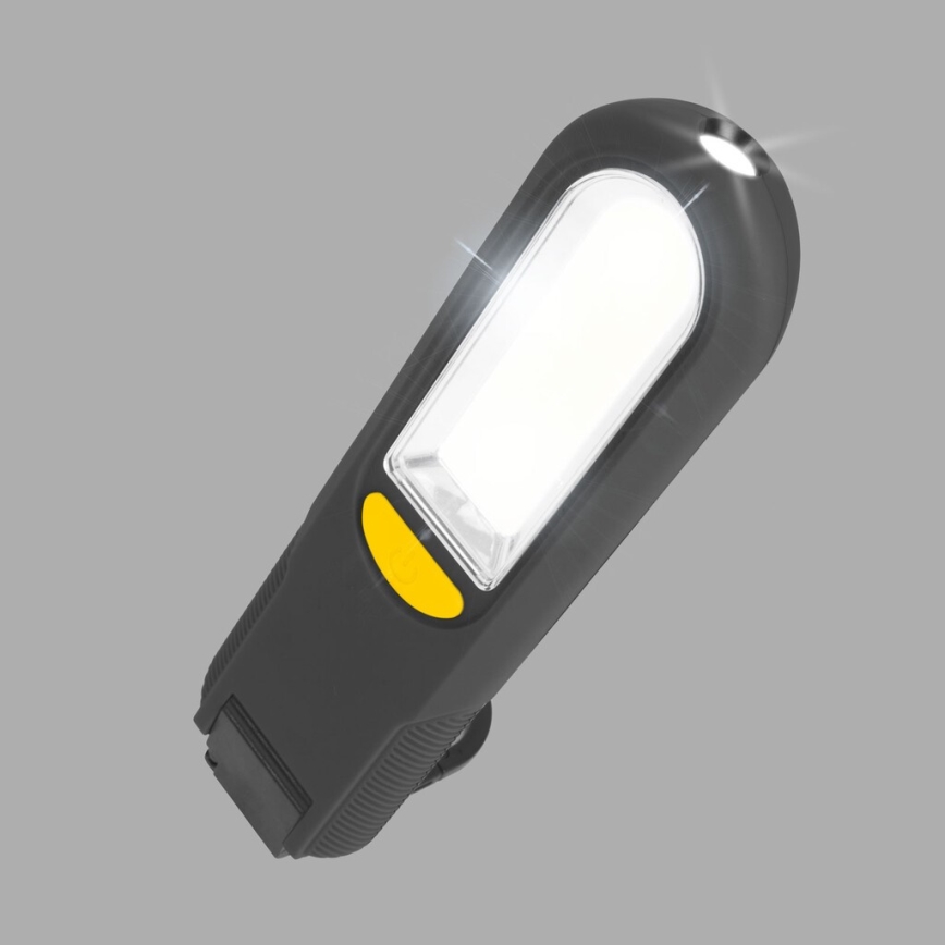 LED Ліхтарик на магніті LED/3W/3xAAA