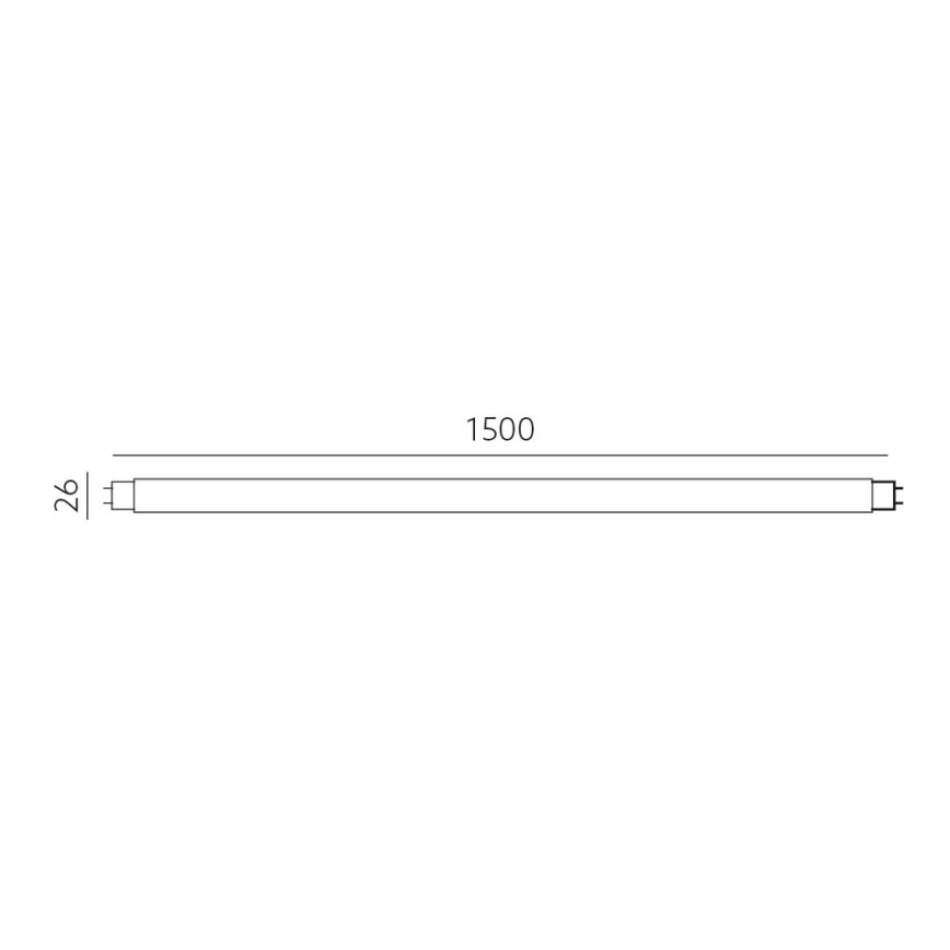 LED Люмінесцентна трубка T8 G13/22W/230V 150 см