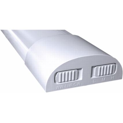 Затемнюваний LED люмінесцентний світильник DAISY RIBBON LED/20/30/40W/230V 3000/4300/6500K 120 см білий