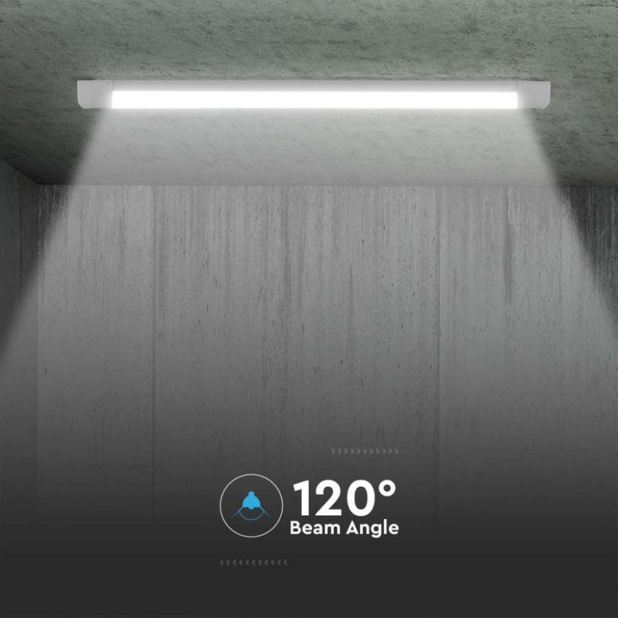LED Люмінесцентний світильник LED/50W/230V 6500K 150 см білий