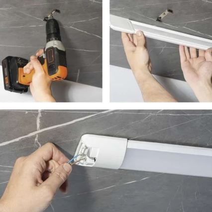 LED Люмінесцентний світильник MINO LED/40W/230V 4000K 120 см