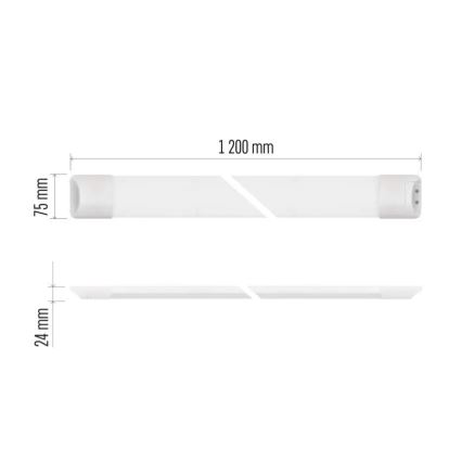 LED Люмінесцентний світильник MINO LED/40W/230V 4000K 120 см