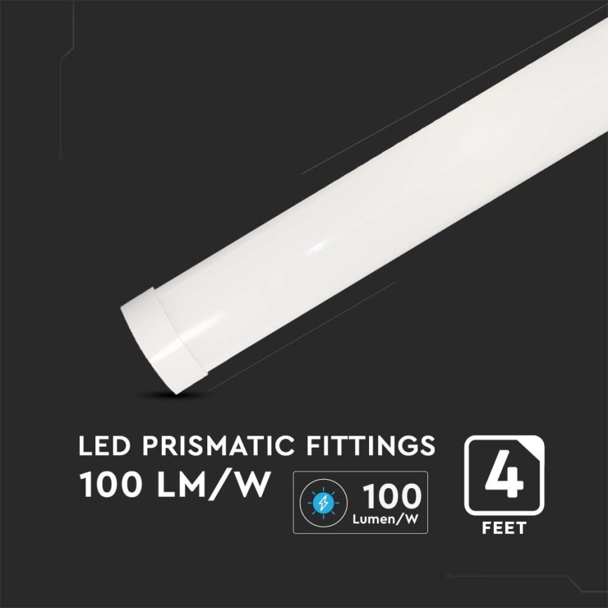 LED Люмінесцентний світильник SAMSUNG CHIP LED/40W/230V 3000K 120 см