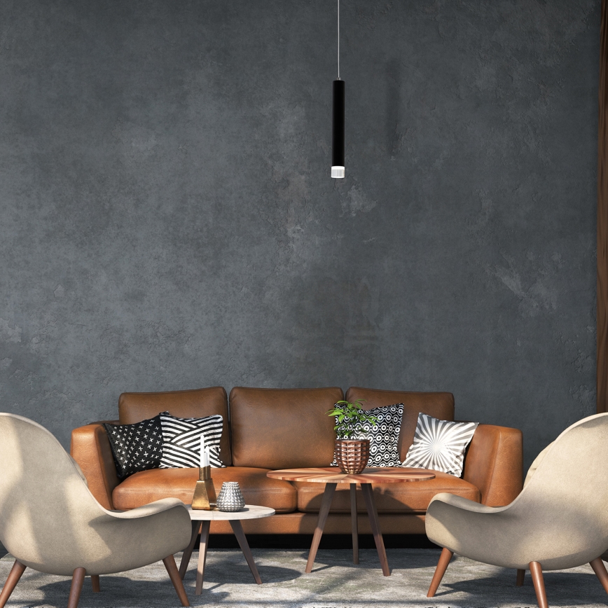 LED Люстра на мотузці CARBON LED/5W/230V
