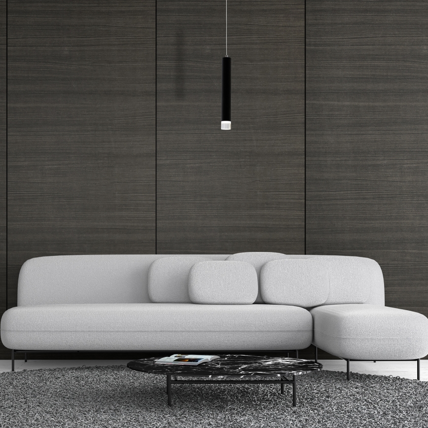 LED Люстра на мотузці CARBON LED/5W/230V