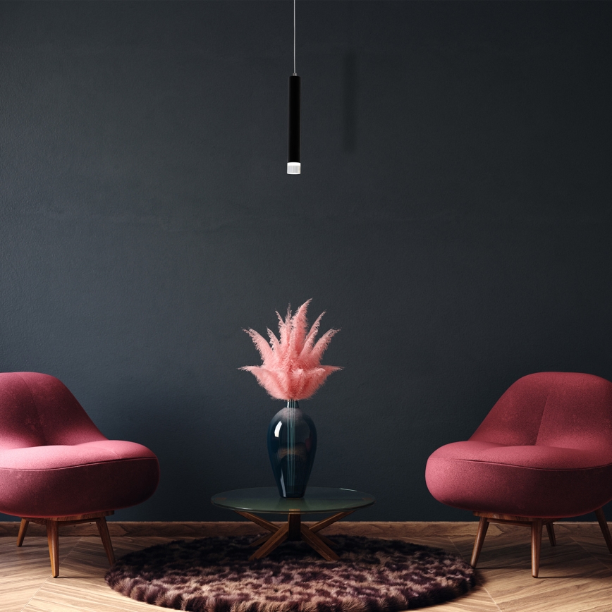 LED Люстра на мотузці CARBON LED/5W/230V