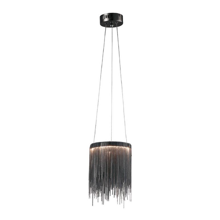 LED Люстра на мотузці CASCATA BLACK LED/18W/230V