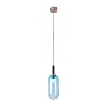 LED Люстра на мотузці FIUGGI LED/6W/230V синя